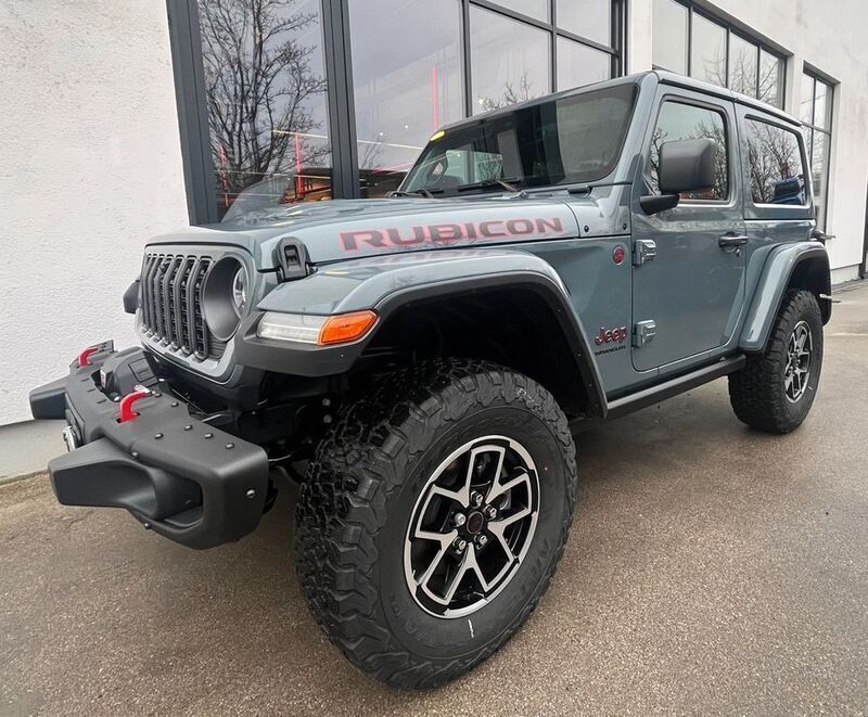 Grau Neu 2024 Jeep Wrangler Rubicon SUV | 88.500 € (Teuer) - Bild 1/4