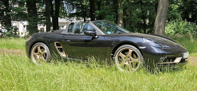 Schwarz Gebraucht 2022 Porsche Boxster Cabrio | 89.718 € (Superpreis) - Bild 1/4