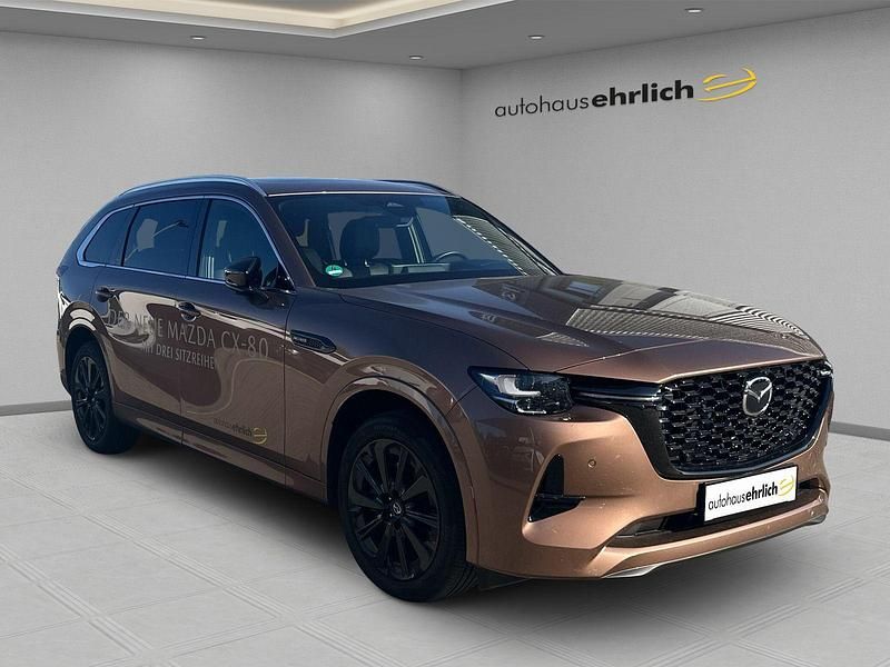 Gebraucht Mazda CX-80 Homura-Line 254 PS (186 kW) 2024 Braun SUV