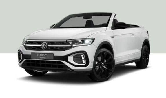 Pure white Neu 2025 VW T-Roc Cabriolet R-line Cabrio | 48.290 € (Teuer) - Bild 1/4