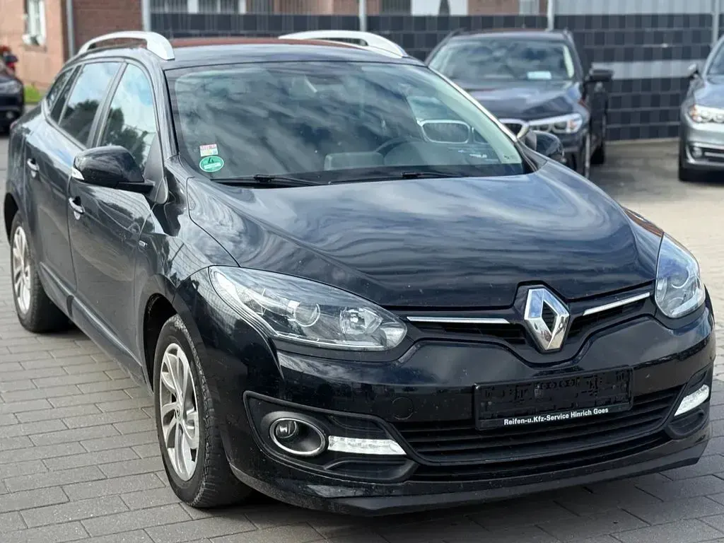 Gebraucht Renault Mégane III LIMITED 110 PS (80 kW) 2015 Schwarz Limousine