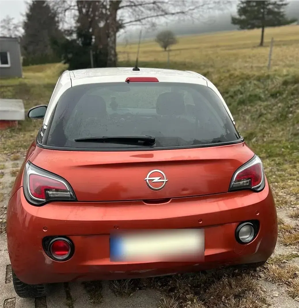 Gebraucht Opel Adam 87 PS (63 kW) 2015 Rot Kleinwagen