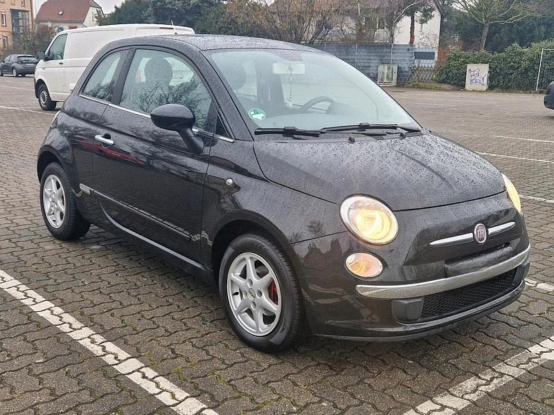 Gebraucht Fiat 500 70 PS (51 kW) 2009 Schwarz Kleinwagen