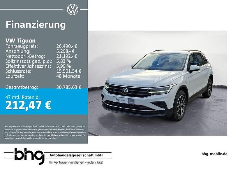 Gebraucht VW Tiguan Life 245 PS (180 kW) 2022 Weiß SUV