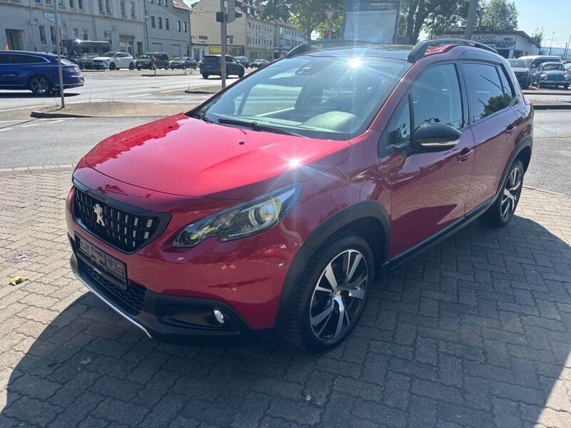 Rot Gebraucht 2017 Peugeot 2008 Allure SUV | 12.800 € (Fairer Preis) - Bild 1/4