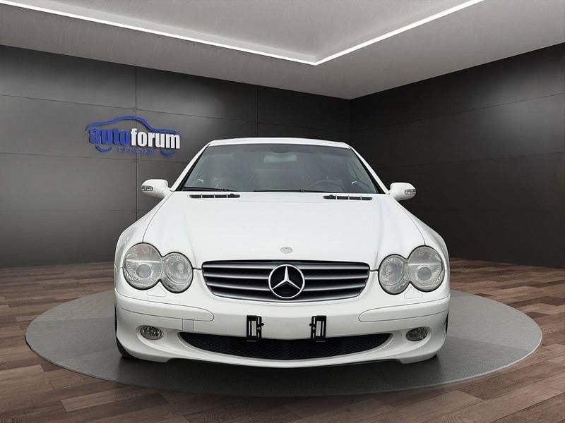 Gebraucht Mercedes SL500 306 PS (225 kW) 2002 Weiß Cabrio