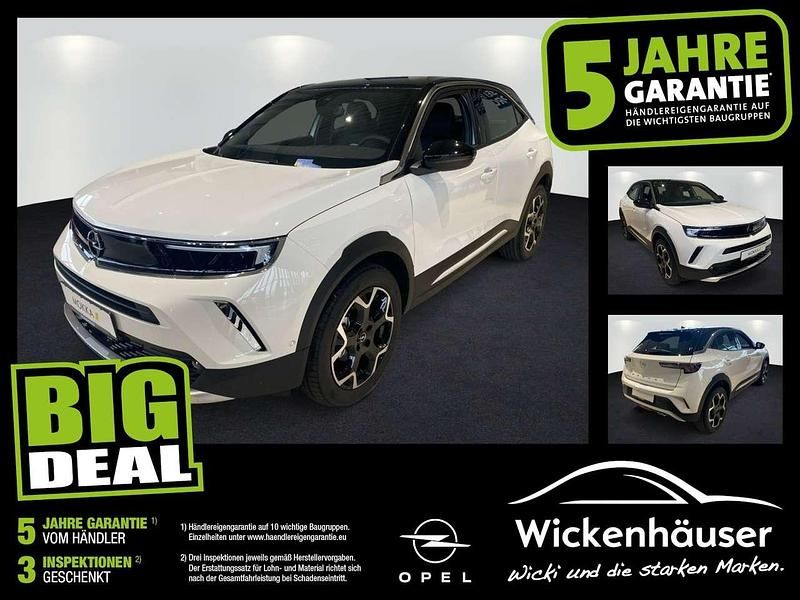 Jade weiss/arktis weiss Gebraucht 2023 Opel Mokka Ultimate SUV | 23.990 € (Fairer Preis) - Bild 1/4