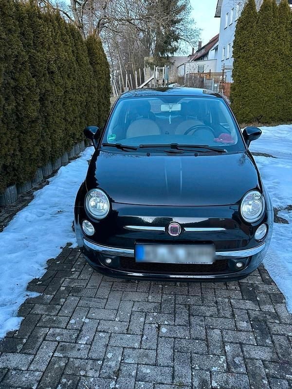 Schwarz Gebraucht 2008 Fiat 500 Kleinwagen | 4.500 € (Fairer Preis) - Bild 1/4