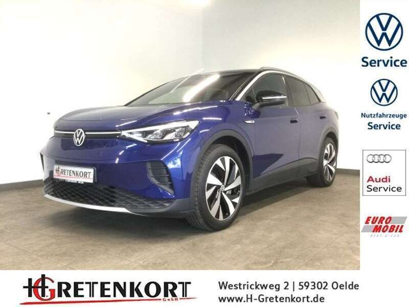 Gebraucht VW ID.4 Pro 150 kW (204 PS) 2021 Blue dusk (blau) SUV