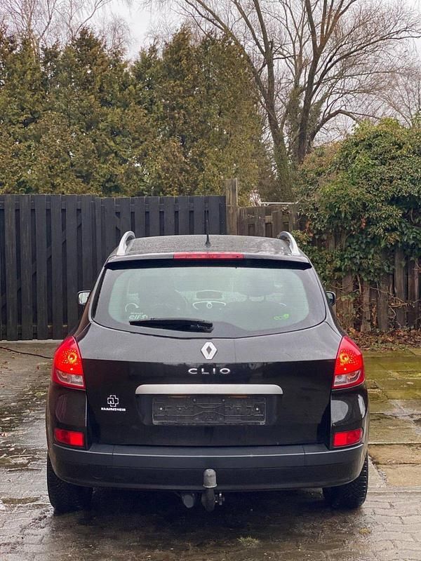 Gebraucht Renault Clio III 101 PS (74 kW) 2008 Schwarz Kleinwagen