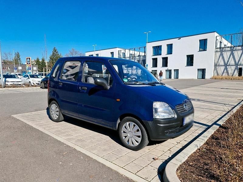 Gebraucht Opel Agila 58 PS (42 kW) 2001 Blau Van / Kleinbus