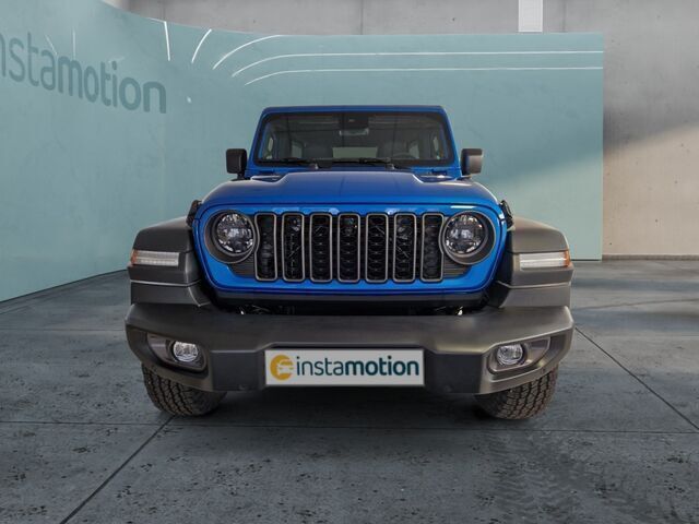 Gebraucht Jeep Wrangler Unlimited Rubicon 272 PS (200 kW) 2024 Blau SUV