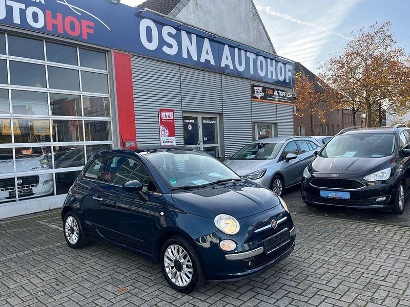 Gebraucht Fiat 500 Lounge 69 PS (50 kW) 2015 Blau Kleinwagen