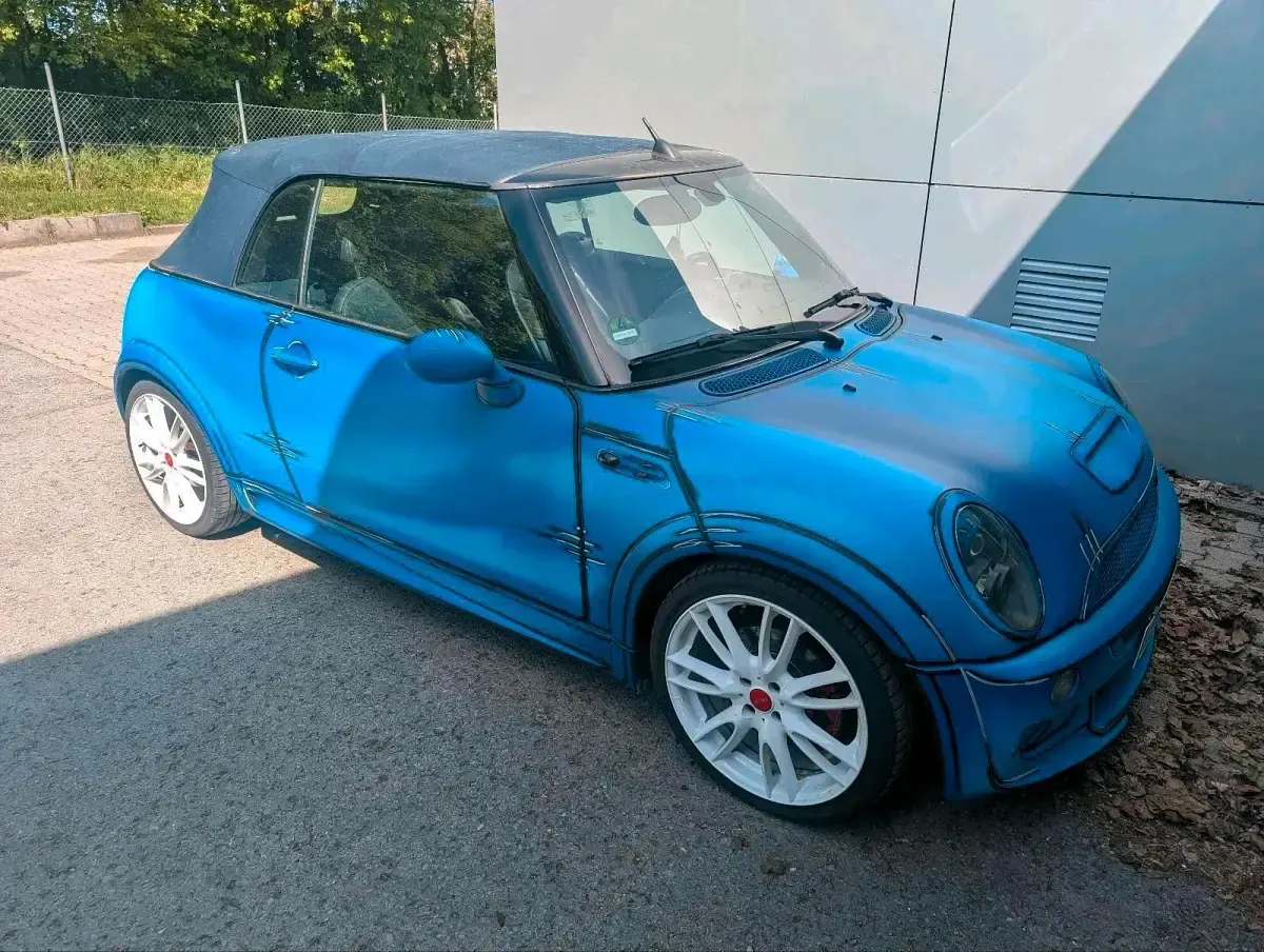 Usata Mini Cooper Cabriolet 211 CV (155 kW) 2006 Blu Cabrio