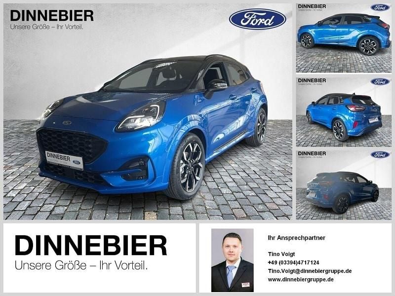Blau Gebraucht 2024 Ford Puma ST-Line X SUV | 24.690 € (Superpreis) - Bild 1/4
