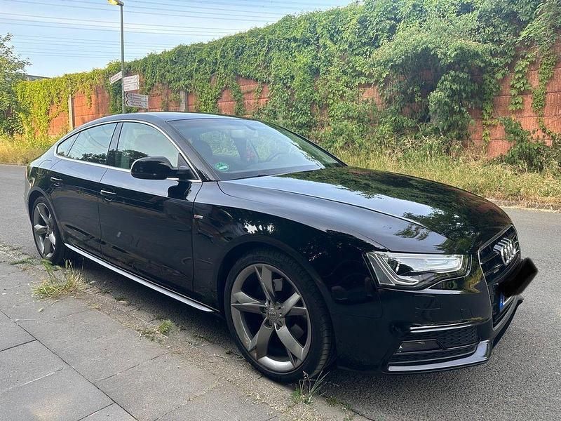 Schwarz Gebraucht 2016 Audi A5 S-Line Limousine | 13.900 € (Superpreis) - Bild 1/4