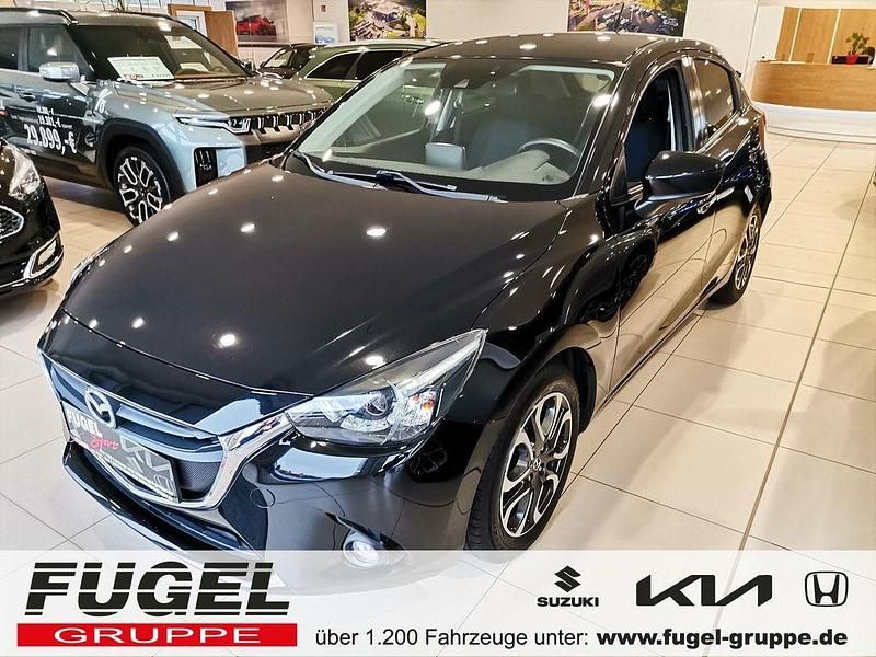 Onyxschwarz metallic Gebraucht 2017 Mazda 2 Nakama Kleinwagen | 11.265 € (Fairer Preis) - Bild 1/4