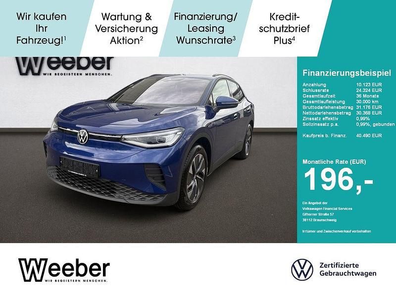 Blau Gebraucht 2025 VW ID.4 Pro SUV | 40.490 € (Fairer Preis) - Bild 1/4