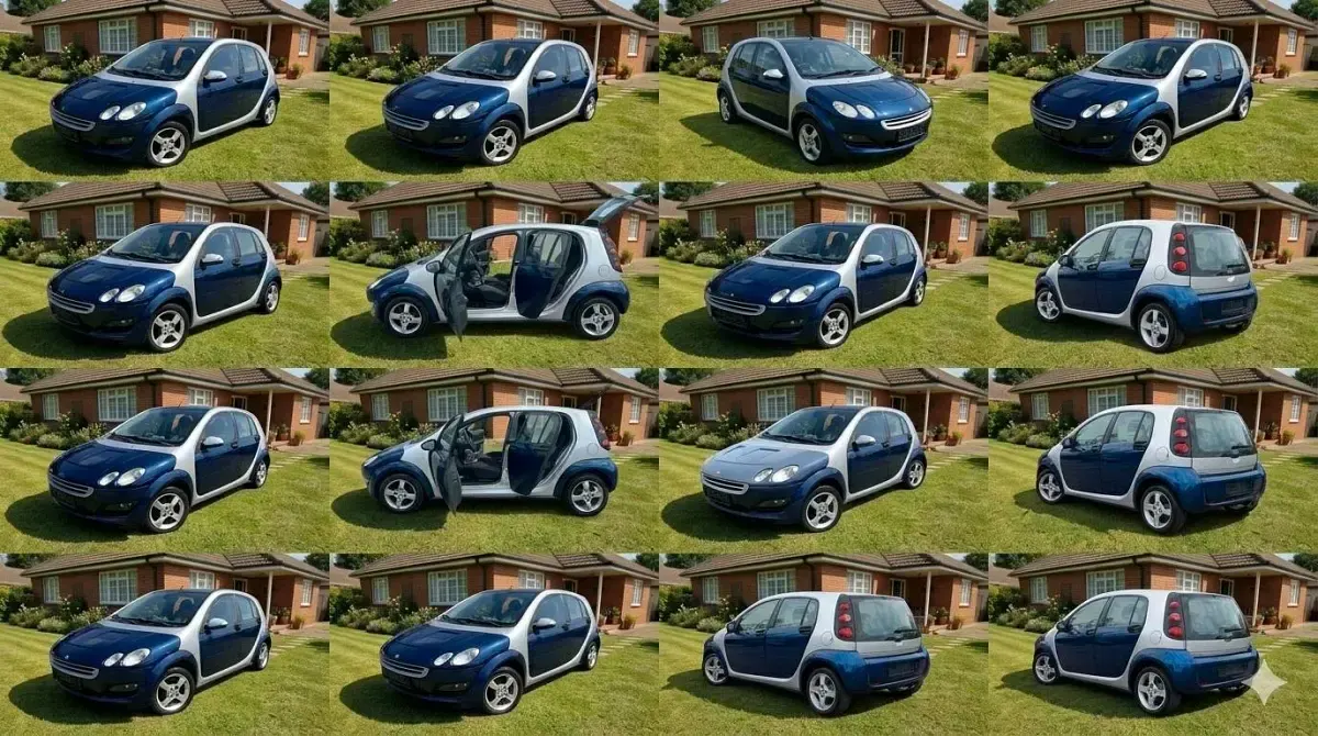 Gebraucht Smart ForFour 95 PS (69 kW) 2004 Blau Kleinwagen