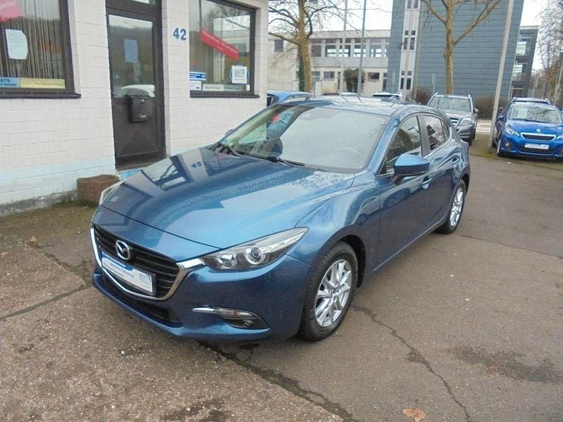 Gebraucht Mazda 3 Center-Line 120 PS (88 kW) 2017 Blau Limousine