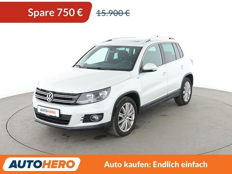 Weiß Gebraucht 2016 VW Tiguan LOUNGE SUV | 15.150 € (Fairer Preis) - Bild 1/3