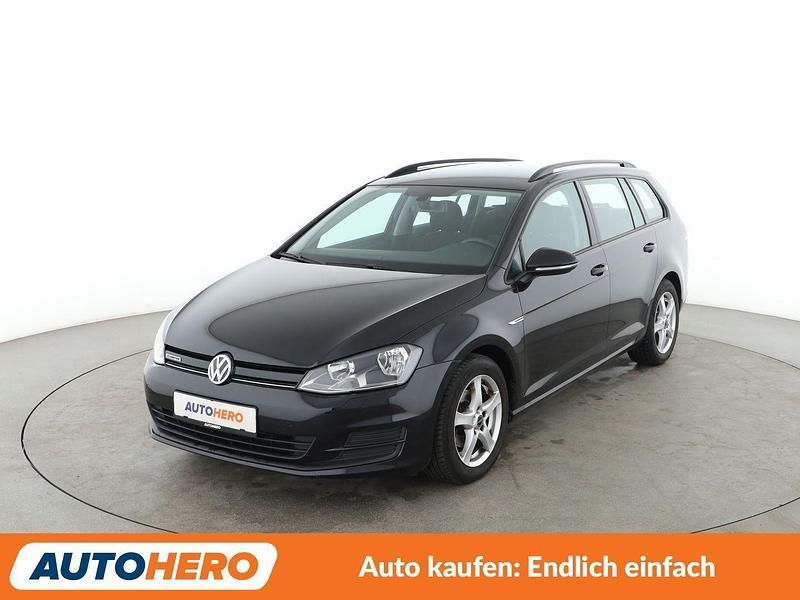 Schwarz Gebraucht 2016 VW Golf VII Trendline Kombi | 13.650 € (Teuer) - Bild 1/3