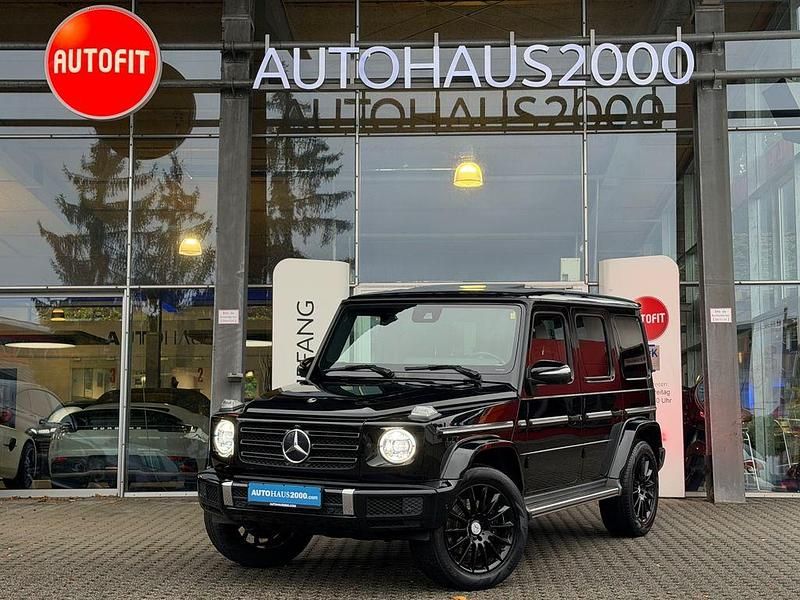 Schwarz Gebraucht 2022 Mercedes G400 AMG line SUV | 116.850 € (Guter Preis) - Bild 1/4