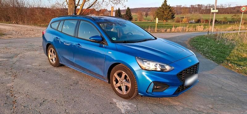 Gebraucht Ford Focus ST-Line 182 PS (133 kW) 2019 Blau Kombi