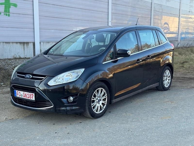 Schwarz Gebraucht 2011 Ford Grand C-Max Titanium Van / Kleinbus | 3.200 € - Bild 1/3
