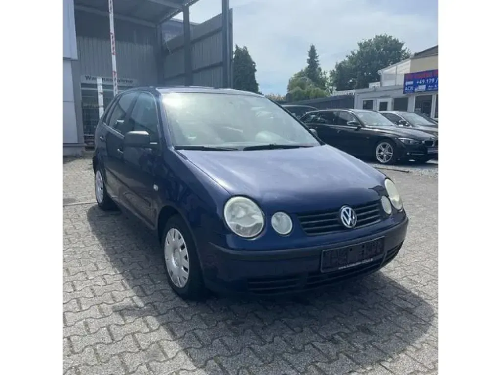 Gebraucht VW Polo 64 PS (47 kW) 2003 Blau (metallic) Kleinwagen