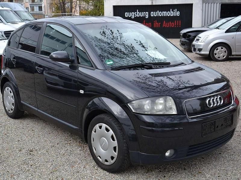 Ebonyschwarz perleffekt Gebraucht 2003 Audi A2 Kleinwagen | 1.700 € (Superpreis) - Bild 1/4