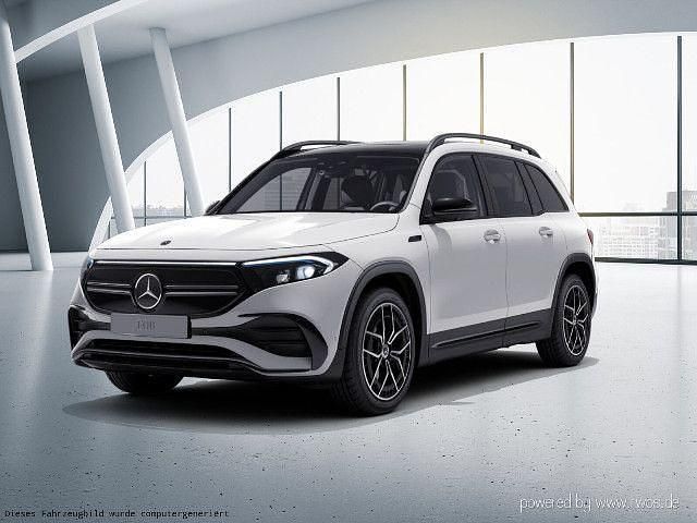Unilack polarweiß Gebraucht 2022 Mercedes EQB300 AMG line SUV | 37.880 € (Etwas zu teuer) - Bild 1/4