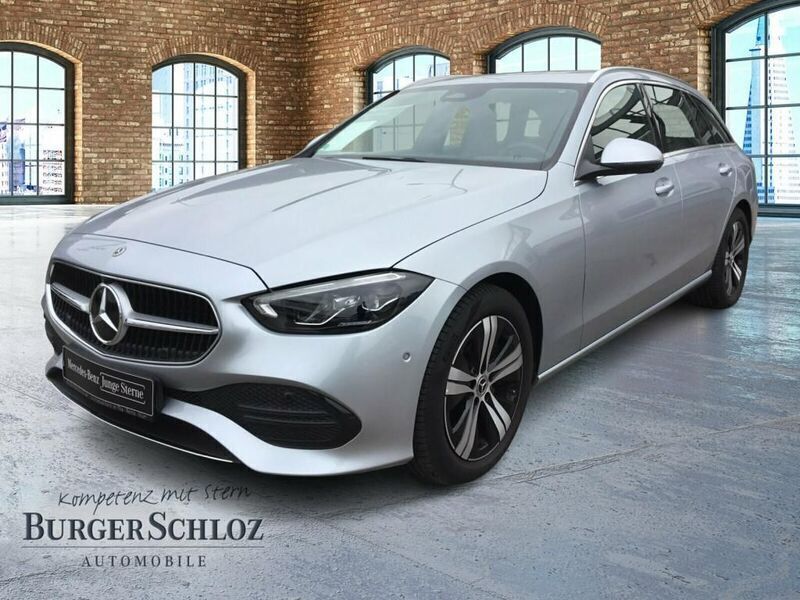 Metalliclack hightechsilber Gebraucht 2023 Mercedes C200 Kombi | 35.300 € (Guter Preis) - Bild 1/4