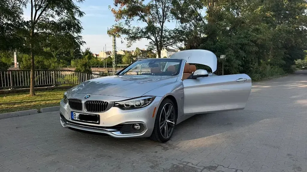 Gebraucht BMW 430 Cabriolet Luxury Line 252 PS (185 kW) 2018 Grau Cabrio