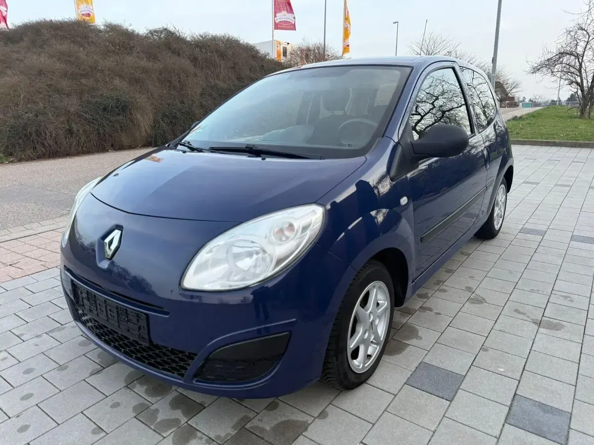 Gebraucht Renault Twingo Authentique 58 PS (42 kW) 2008 Blau Kleinwagen