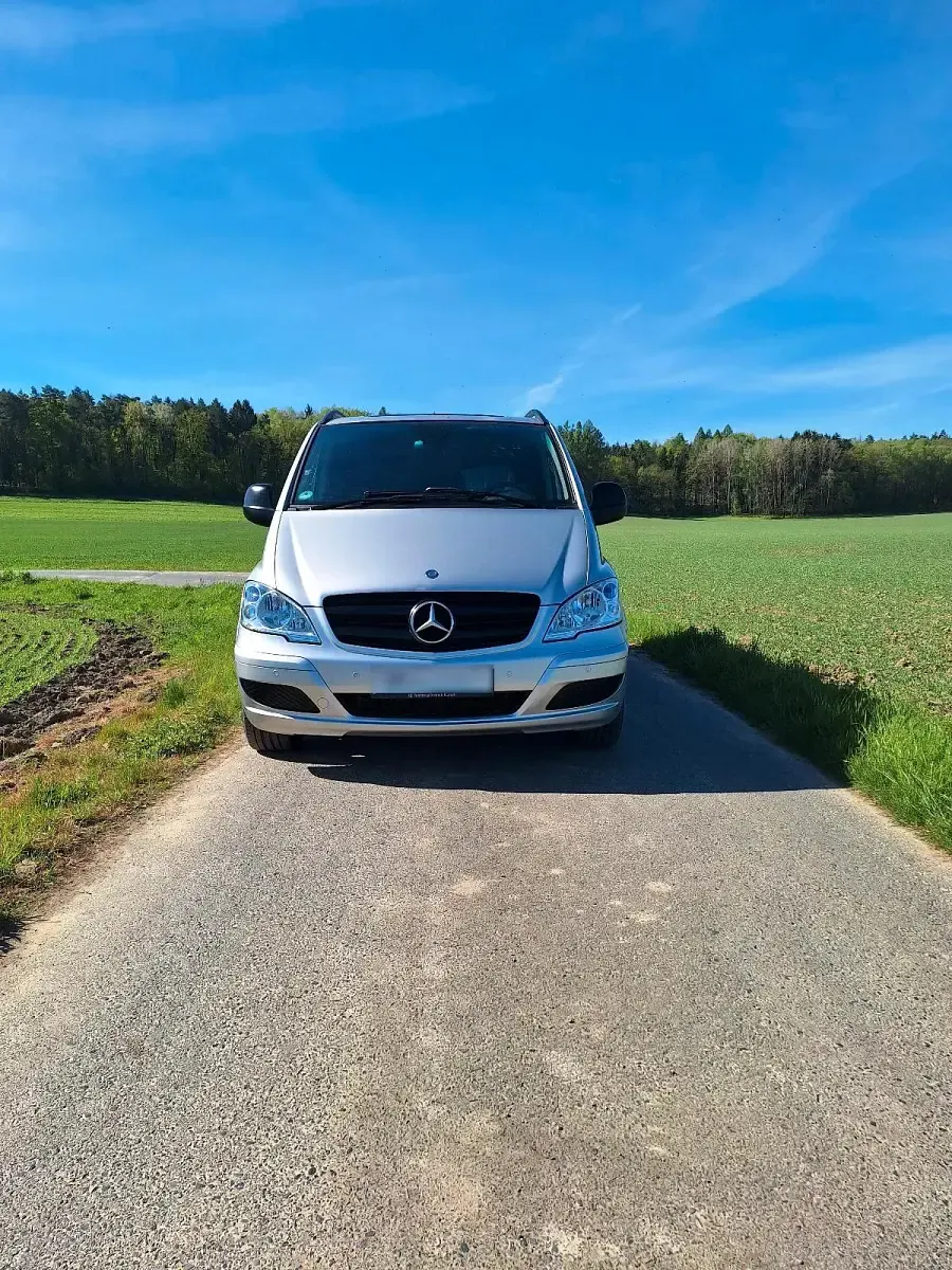 Gebraucht Mercedes Viano 204 PS (150 kW) 2008 Silber Van / Kleinbus