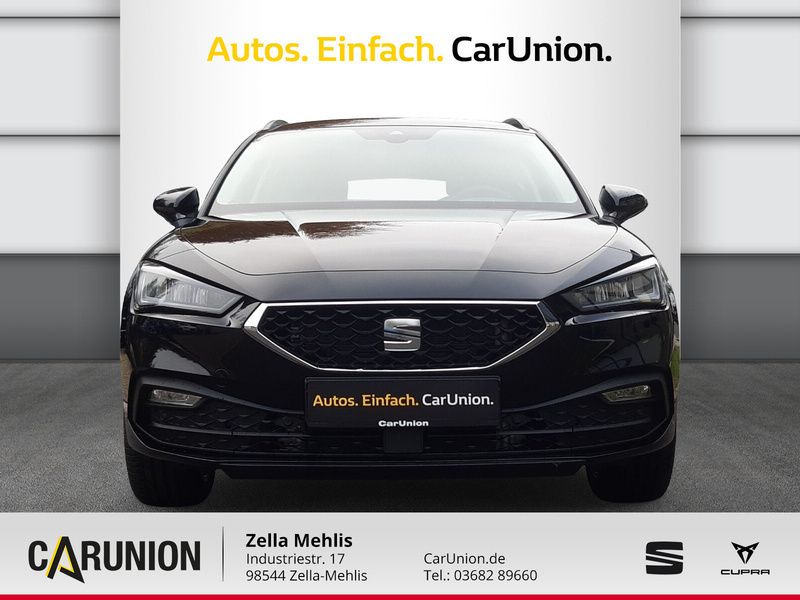 Używany Seat Leon Style 150 KM (110 kW) 2022 Czarny Kombi