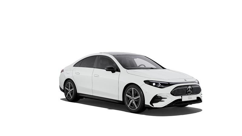 Polarweiß Neu 2025 Mercedes CLA 250+ Limousine | 63.725 € - Bild 1/4