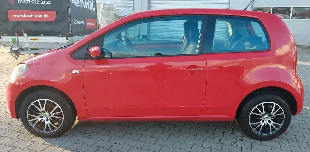 Brugt Seat Mii Reference 60 HK (44 kW) 2012 Rød Hatchback