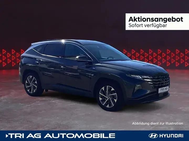 Surfy blue / met Gebraucht 2021 Hyundai Kona Select SUV | 15.990 € (Superpreis) - Bild 1/3