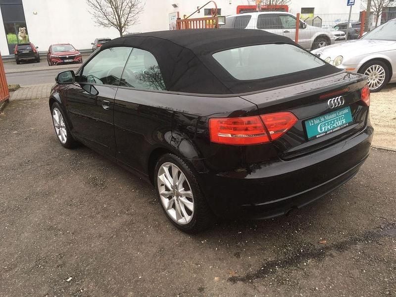 Brugt Audi A3 Cabriolet Ambition 105 HK (77 kW) 2012 Sort Cabriolet