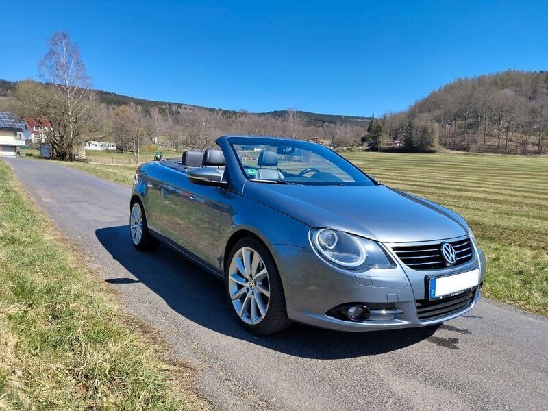 Grau Gebraucht 2008 VW Eos GT Cabrio | 8.500 € (Etwas zu teuer) - Bild 1/4