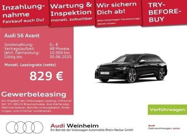 Schwarz (mythosschwarz metallic) Gebraucht 2025 Audi S6 Comfort Kombi | 87.901 € (Teuer) - Bild 1/4