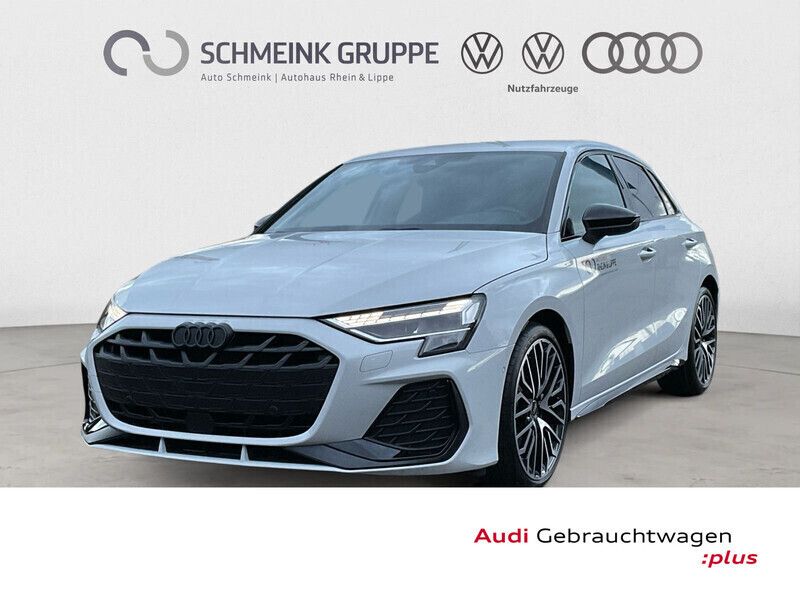 Weiß Gebraucht 2024 Audi A3 Sportback S-Line Kleinwagen | 45.581 € (Teuer) - Bild 1/4