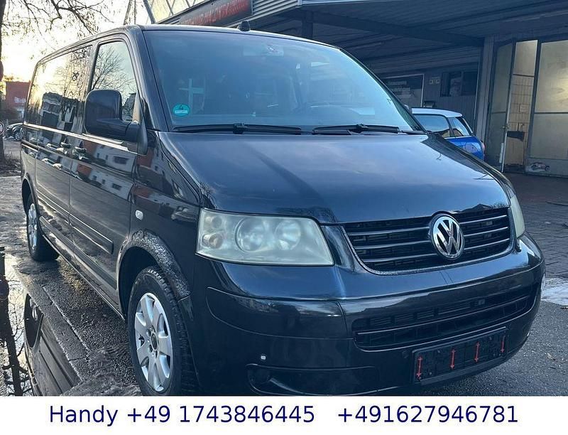 Schwarz Gebraucht 2004 VW Multivan Comfortline Van | 7.490 € - Bild 1/4