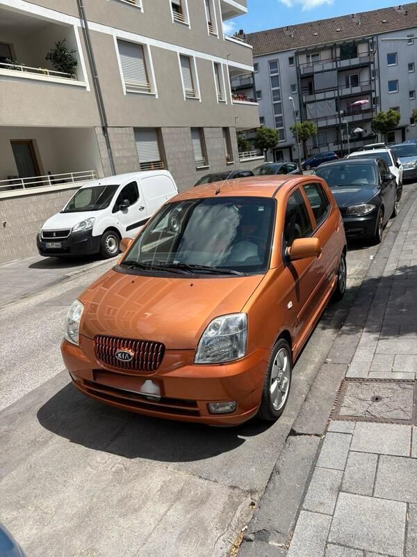 Orange Gebraucht 2006 Kia Picanto Kleinwagen | 2.200 € - Bild 1/4