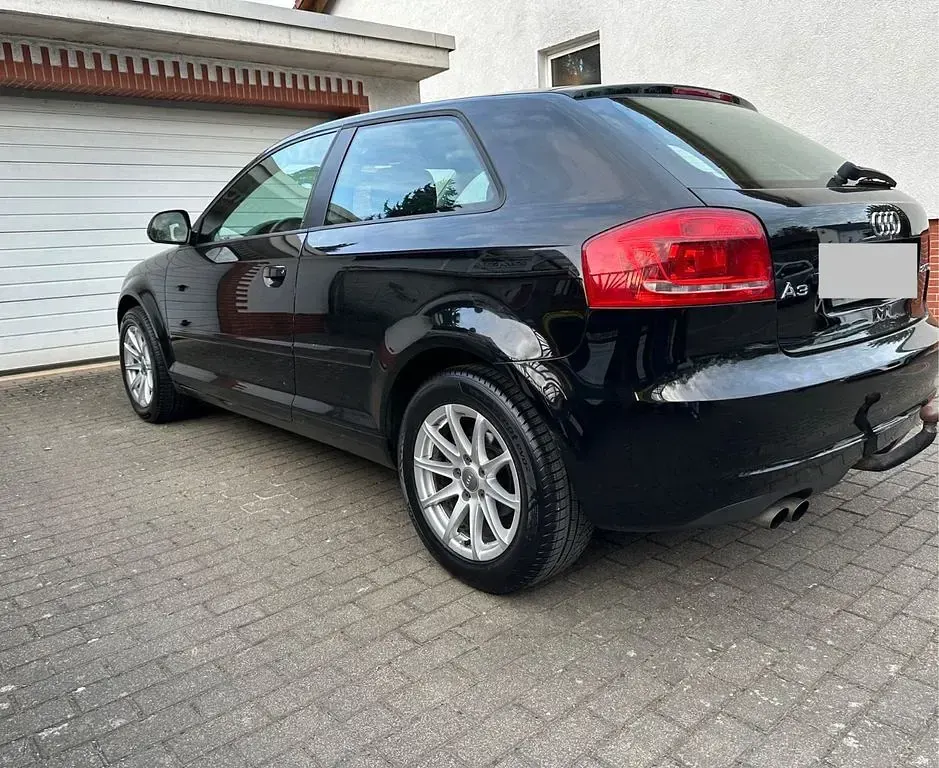Usata Audi A3 140 CV (102 kW) 2009 Nero Utilitaria