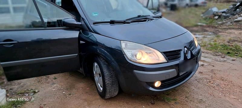 Schwarz Gebraucht 2007 Renault Scénic II Van / Kleinbus | 990 € (Guter Preis) - Bild 1/4