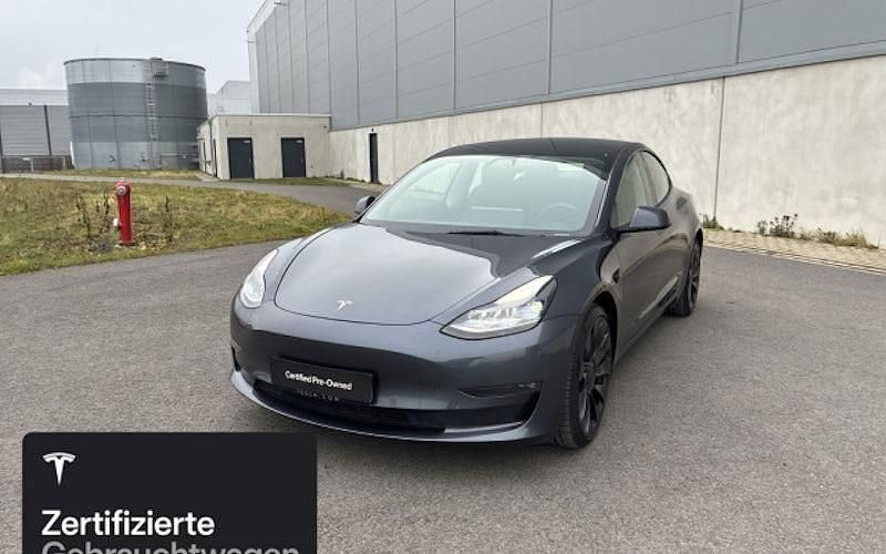 Gebraucht Tesla Model 3 Performance 377 kW (513 PS) 2021 Silber Limousine