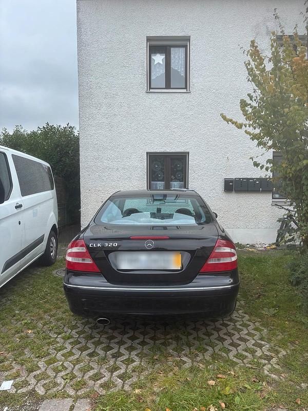 Gebraucht Mercedes 320 2003 Schwarz Coupé
